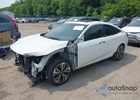 2016 Honda Civic Ex-L из США, поврежденный, VIN 2HGFC1F79GH637326